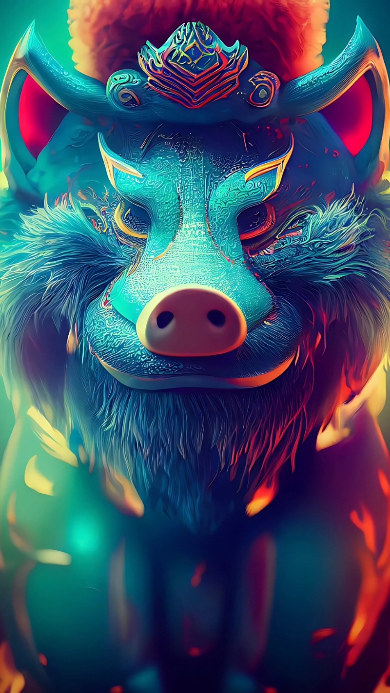 Tải hình nền con heo