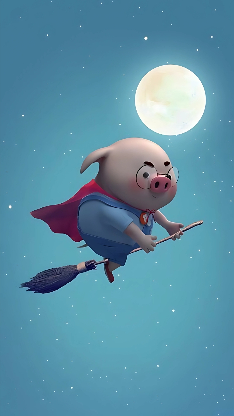 Tải hình nền con heo ngầu cho máy tính