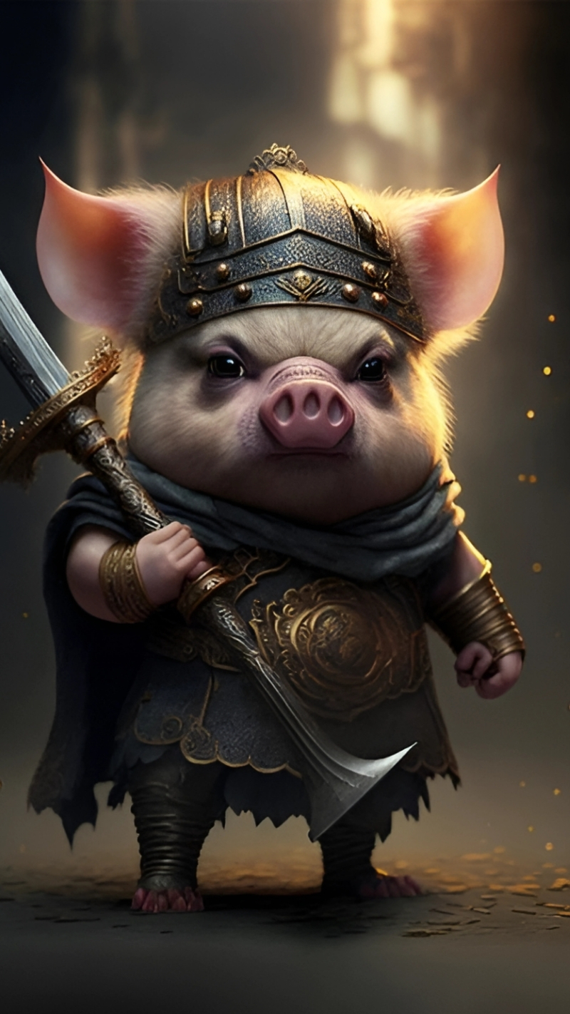 Bộ sưu tầm hình ảnh con heo cực ngầu