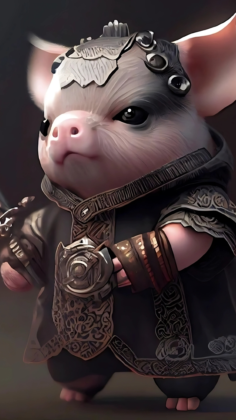 Hình nền con heo ngầu ấn tượng nhất