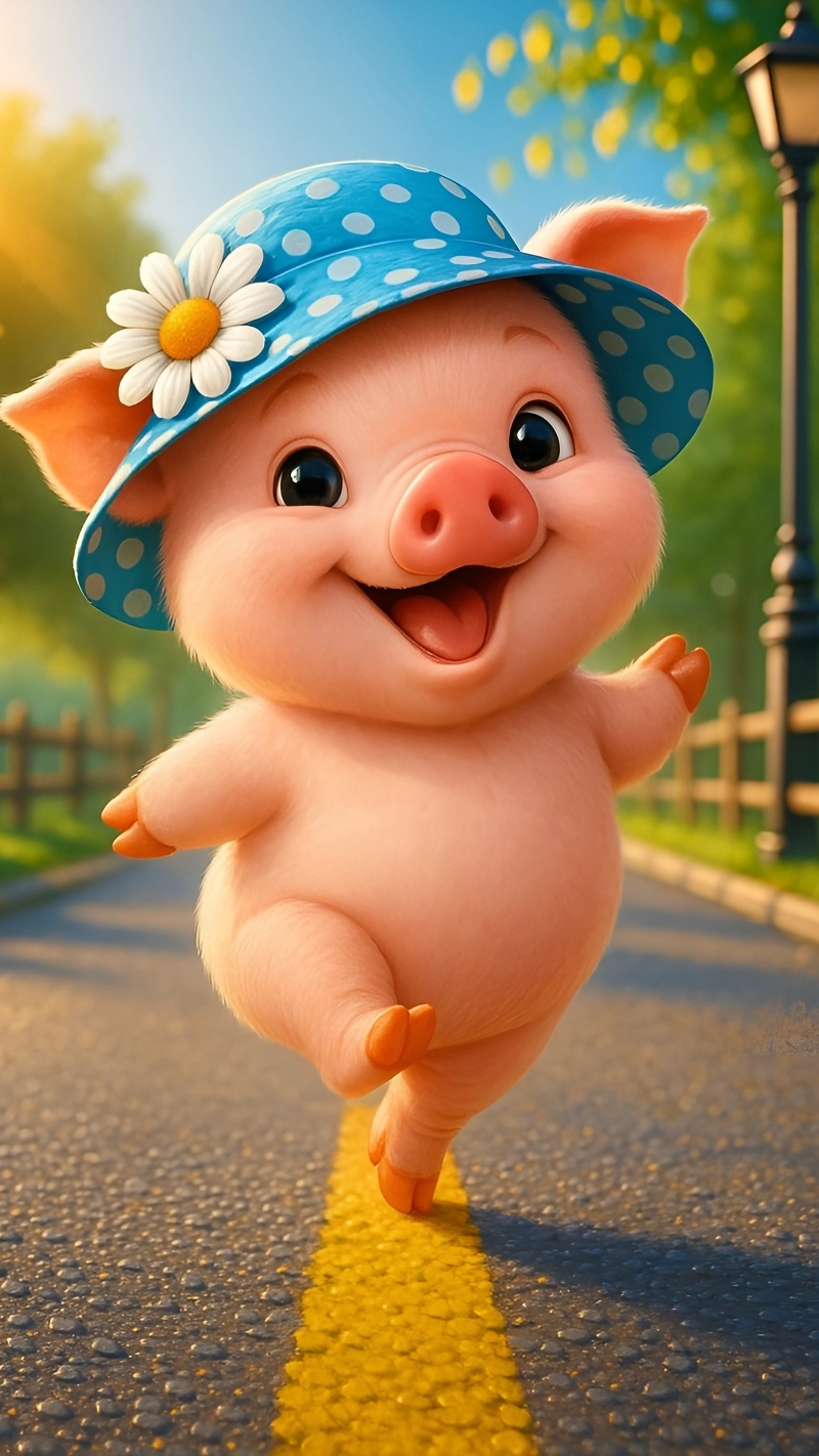 Bộ sưu tập hình ảnh con heo dễ thương 4K