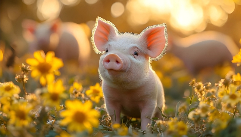 Hình nền con heo cho máy tính đẹp
