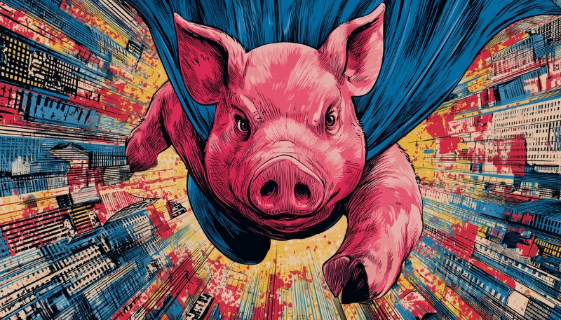 Bộ sưu tập hình nền con heo 4K dành cho PC