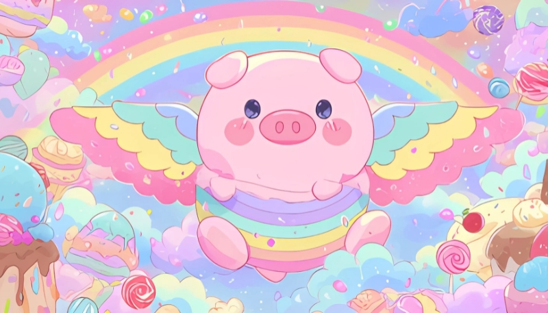 Hình nền con heo ngầu dành cho máy tính