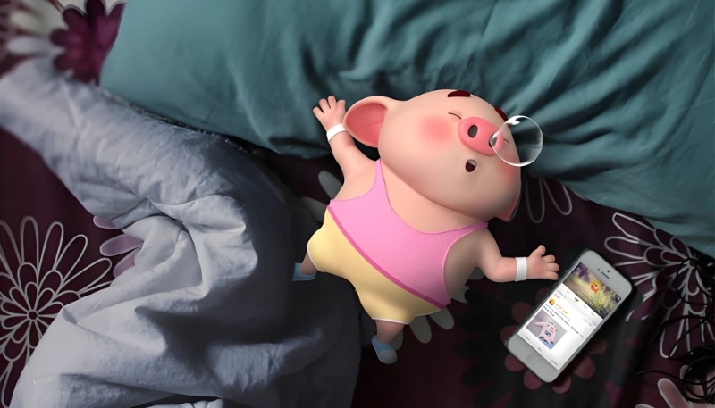 Hình ảnh con heo cute cho wallpaper máy tính