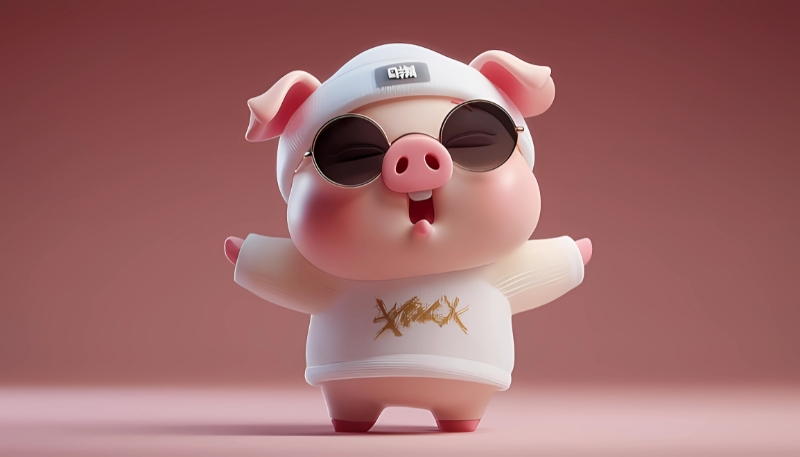 Bộ sưu tập hình nền con heo nghệ thuật cho computer