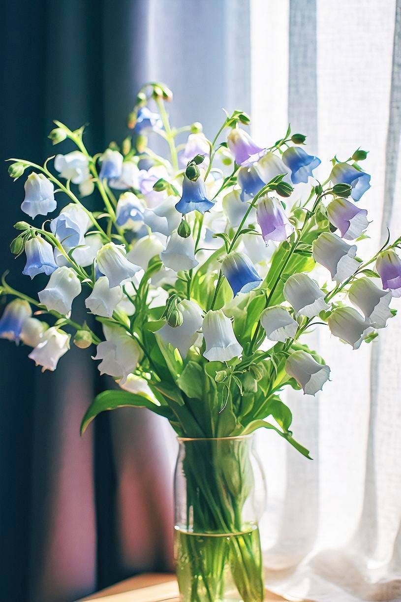 hình nền hoa linh lan màu trắng