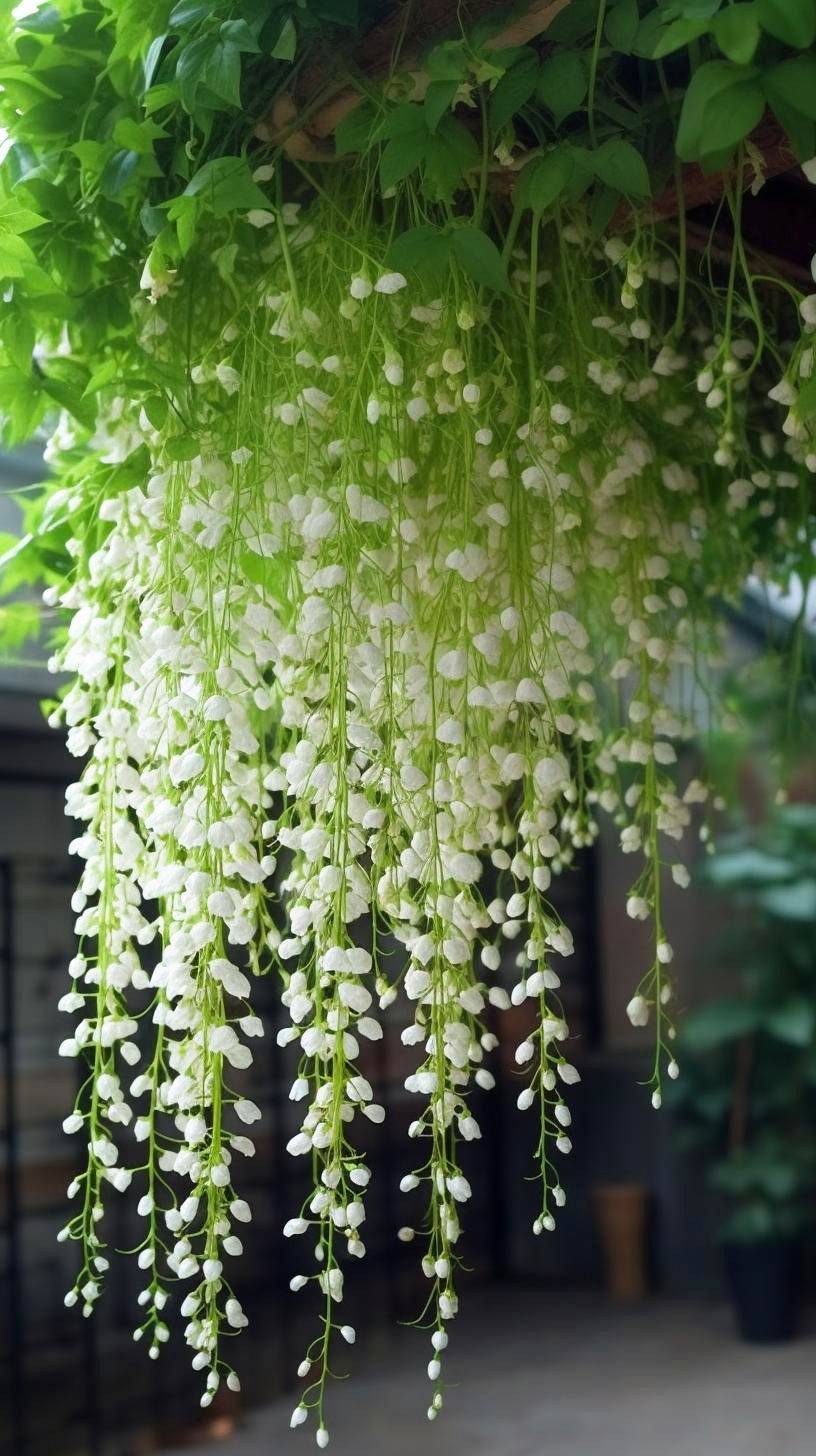 hình nền hoa linh lan trắng