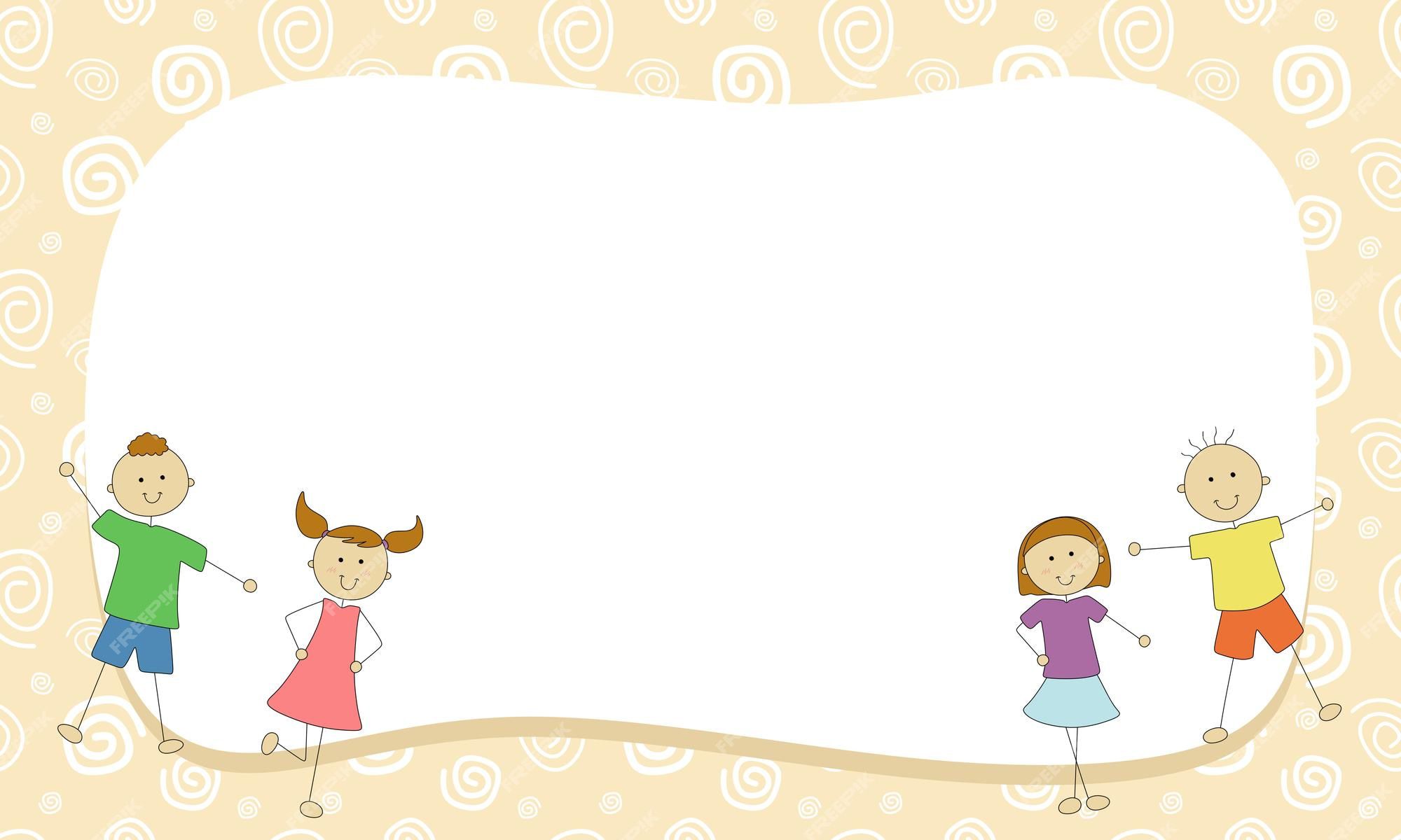 Hình nền powerpoint về học tập hoạt hình