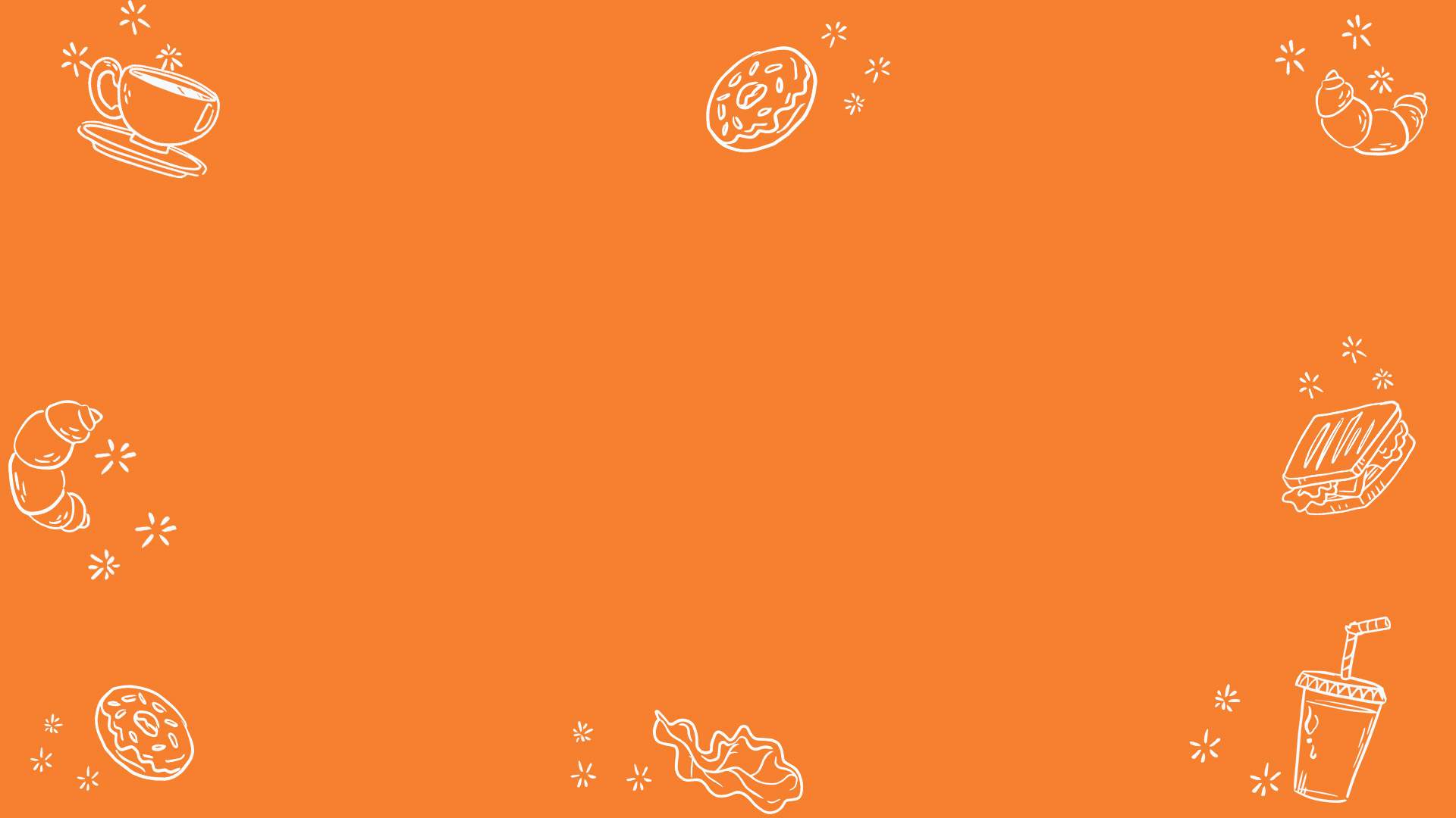 Hình nền powerpoint học tập nền cam