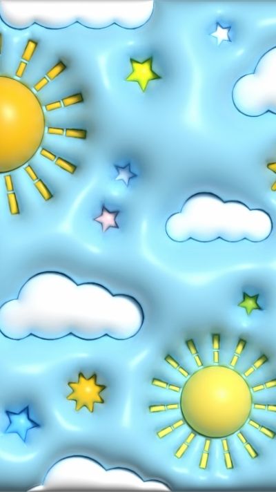 hình nền màu xanh dương cute