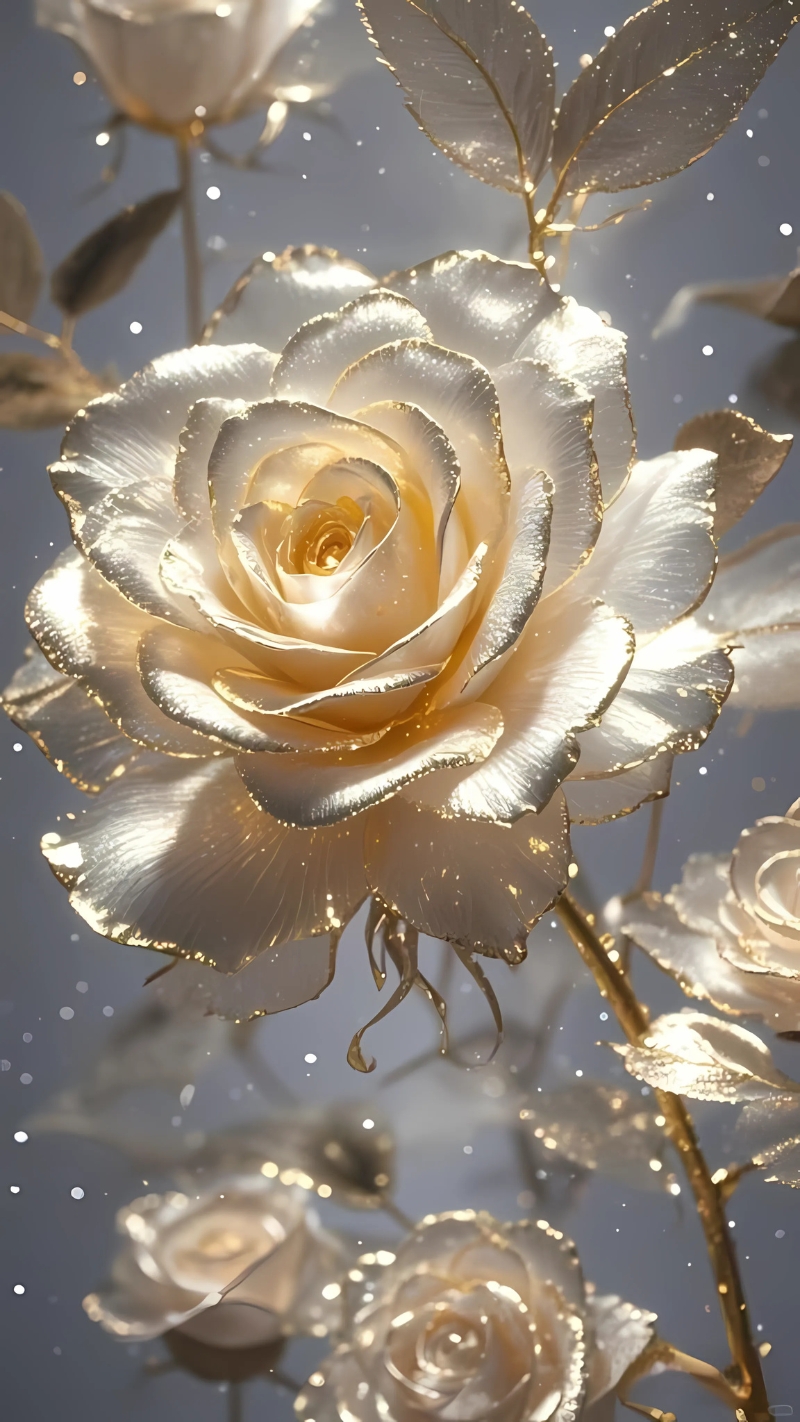 Hình nền hoa may mắn cho mệnh Kim