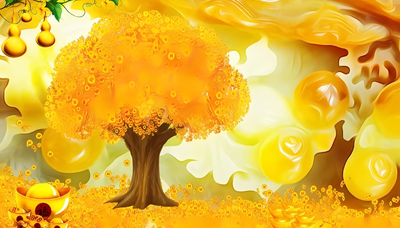 Hình nền may mắn cho mệnh Kim trên máy tính