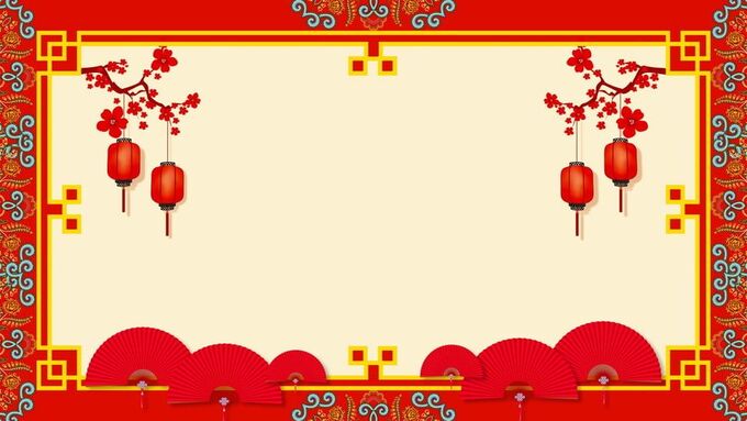 Hình nền background Tết Nguyên Đán 2026 lồng đèn