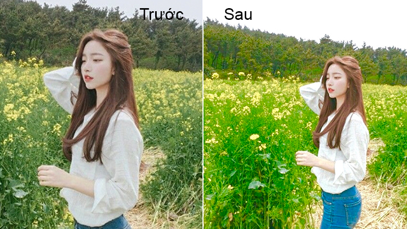 Hoàn tất chỉnh ảnh