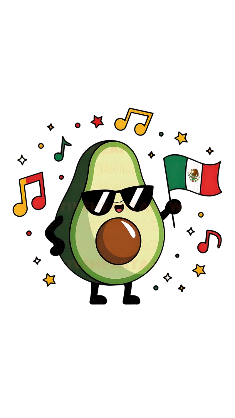 Hình nền điện thoại quả bơ ngầu