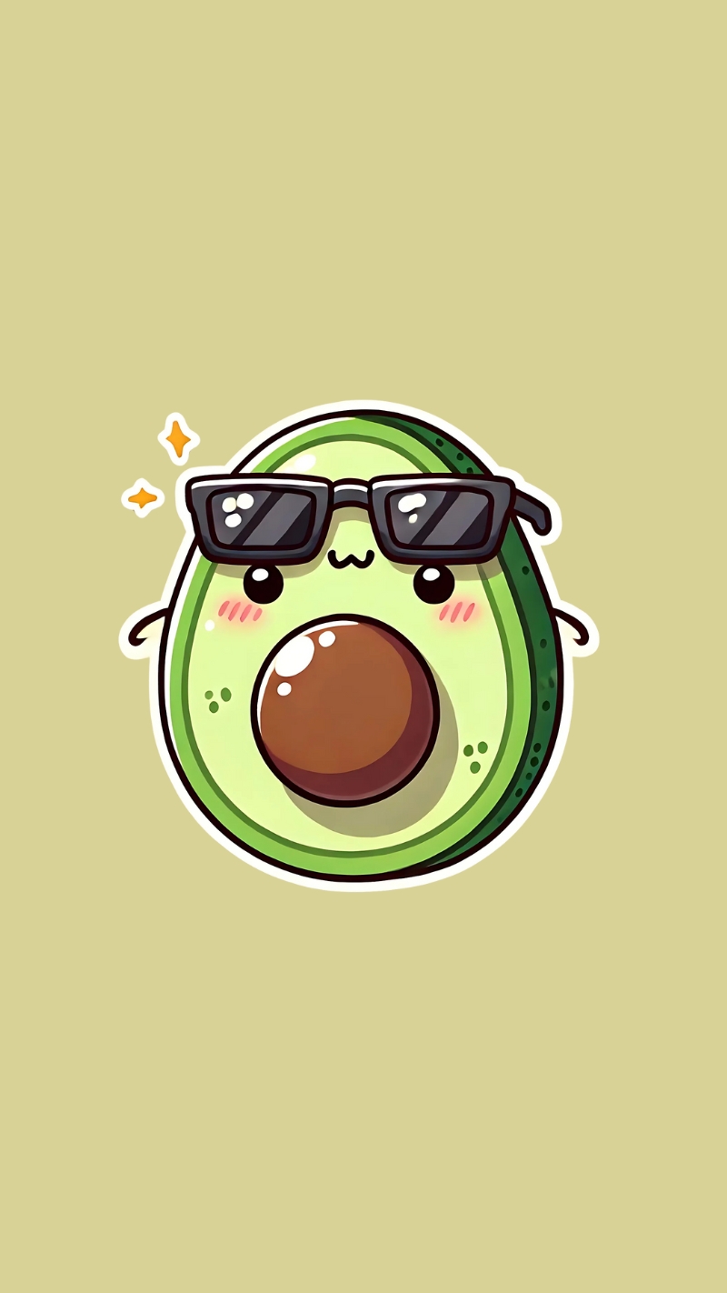 Hình nền quả bơ ngầu