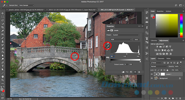 Điều chỉnh cân bằng trắng
