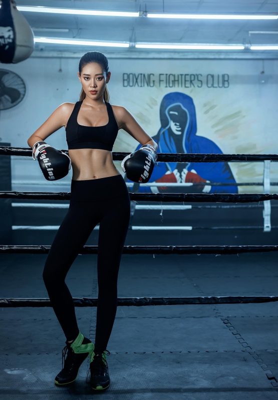 Hoa hậu Khánh Vân sexy và cá tính với hình tượng boxing girl