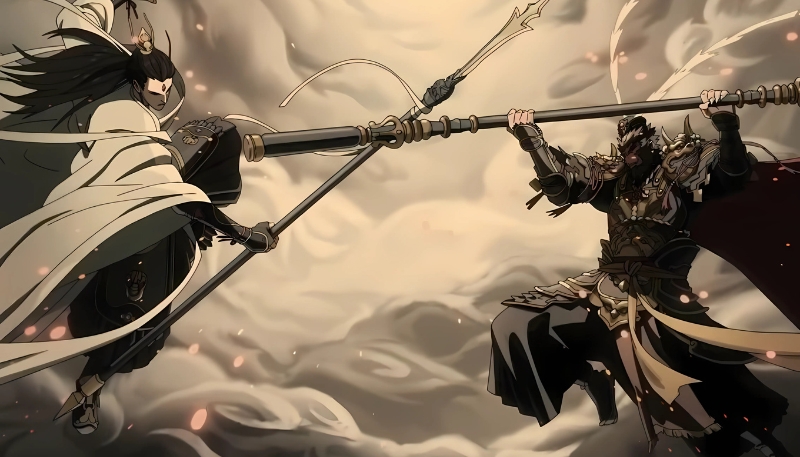 Ảnh nền khỉ vàng 3D rạng rỡ