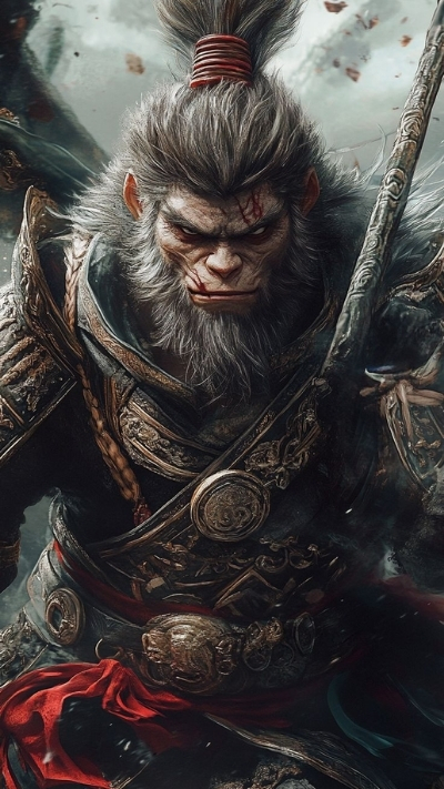 Ảnh nền khỉ 3D ngầu đỉnh đám