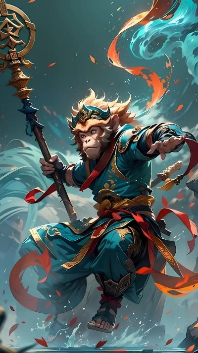 Ảnh nền khỉ 3D ngầu đáng sợ