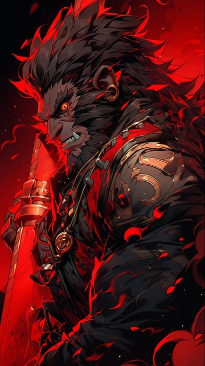 Ảnh nền khỉ 3D hoạt hình độc đáo