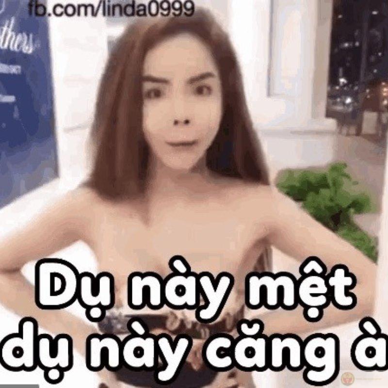 Meme Linda chửi