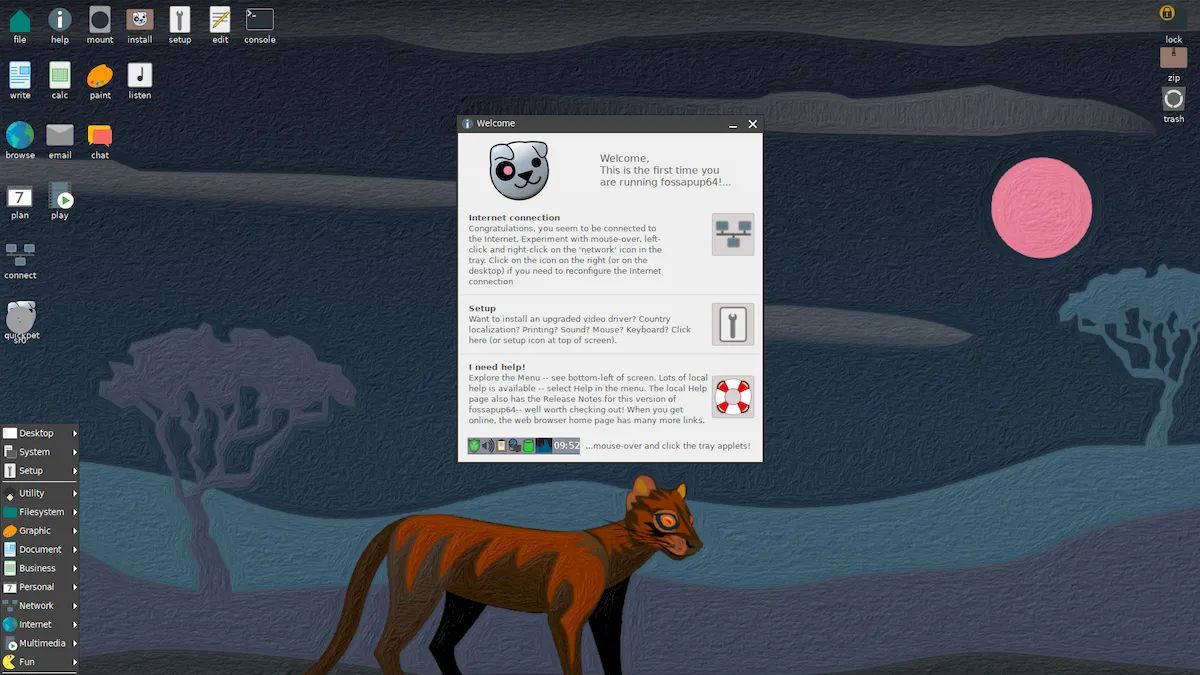 Các phiên bản của hệ điều hành Linux - Puppy Linux