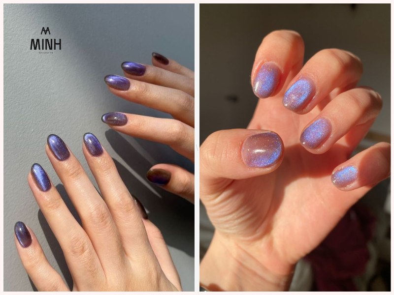 nail mắt mèo đẹp
