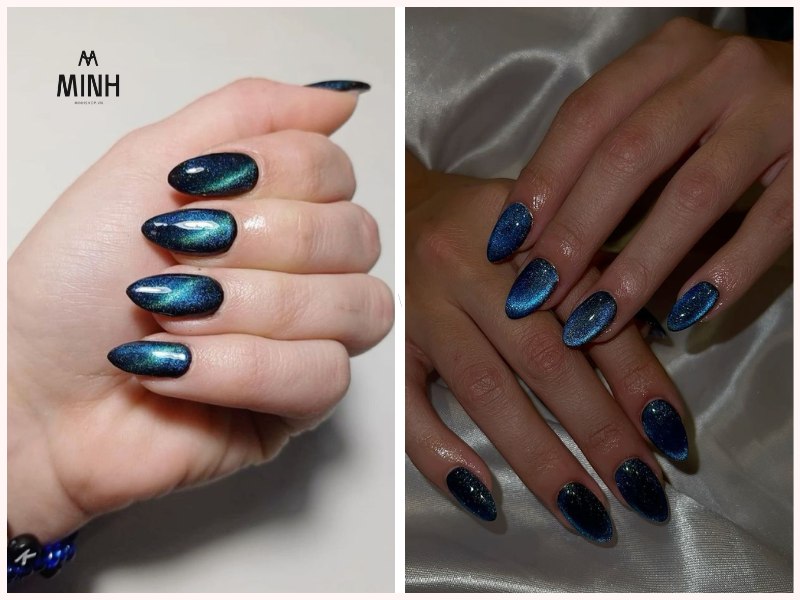 nail mắt mèo đẹp