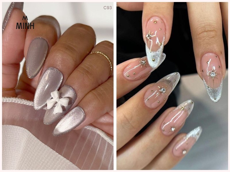 nail mắt mèo đẹp