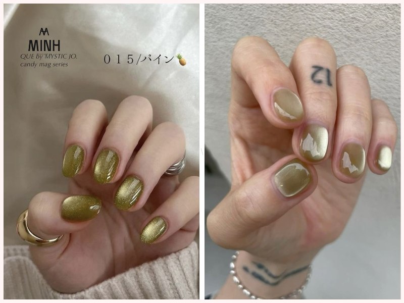 nail mắt mèo đẹp