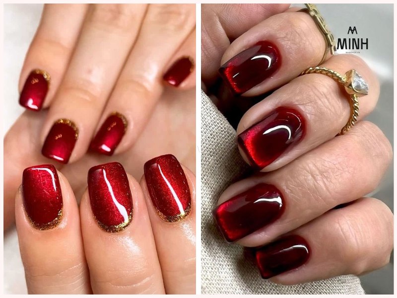 nail mắt mèo đẹp