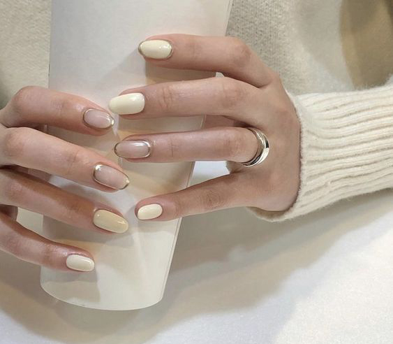 Nail vỏ sò khi lên tay thật sự rất xinh đẹp