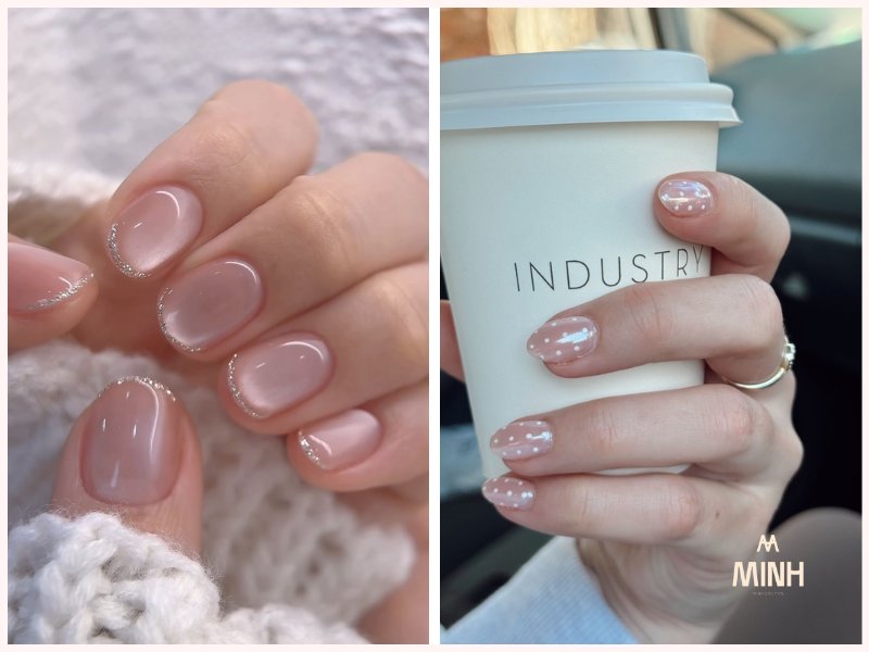 mẫu nail cho móng ngắn