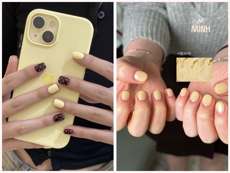 mẫu nail cho móng ngắn