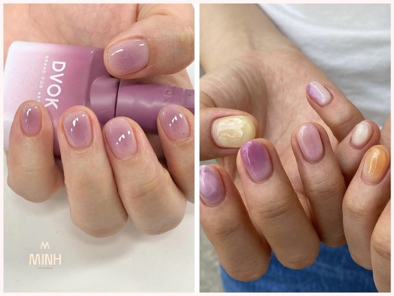 mẫu nail cho móng ngắn