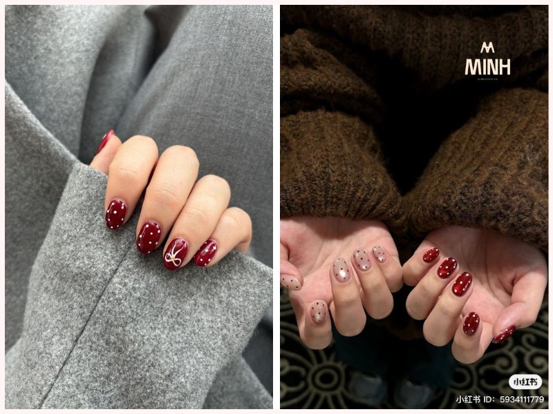 mẫu nail cho móng ngắn