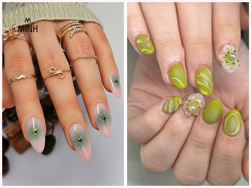 Màu nail thạch trắng