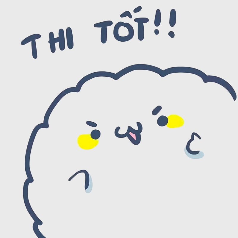 Những chiếc meme thi tốt đơn giản, dễ thương