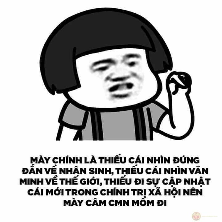 Meme chửi khách là điểm nhấn thú vị trong nhiều bài đăng chế hài vui nhộn online