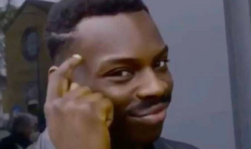 Ảnh meme anh da đen biểu cảm vô tri hài hước