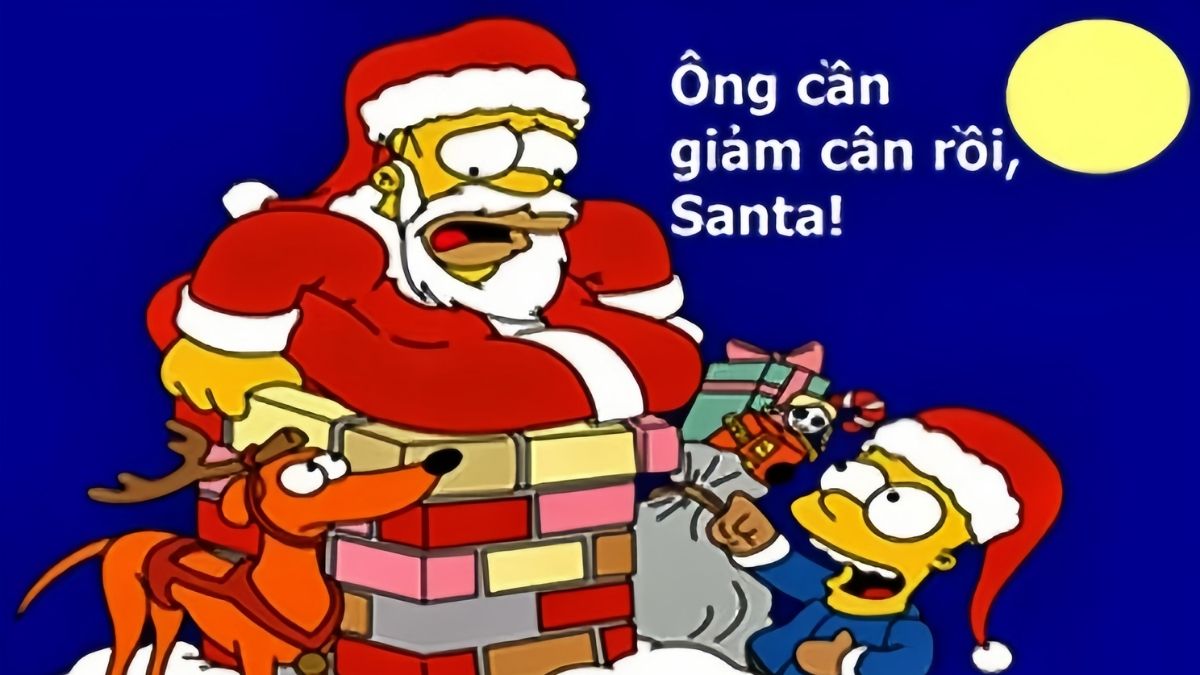 Meme ông già Noel đáng yêu