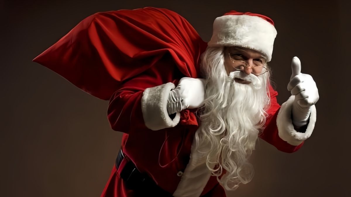 Hình ảnh hài hước về ông già Noel siêu chân thực