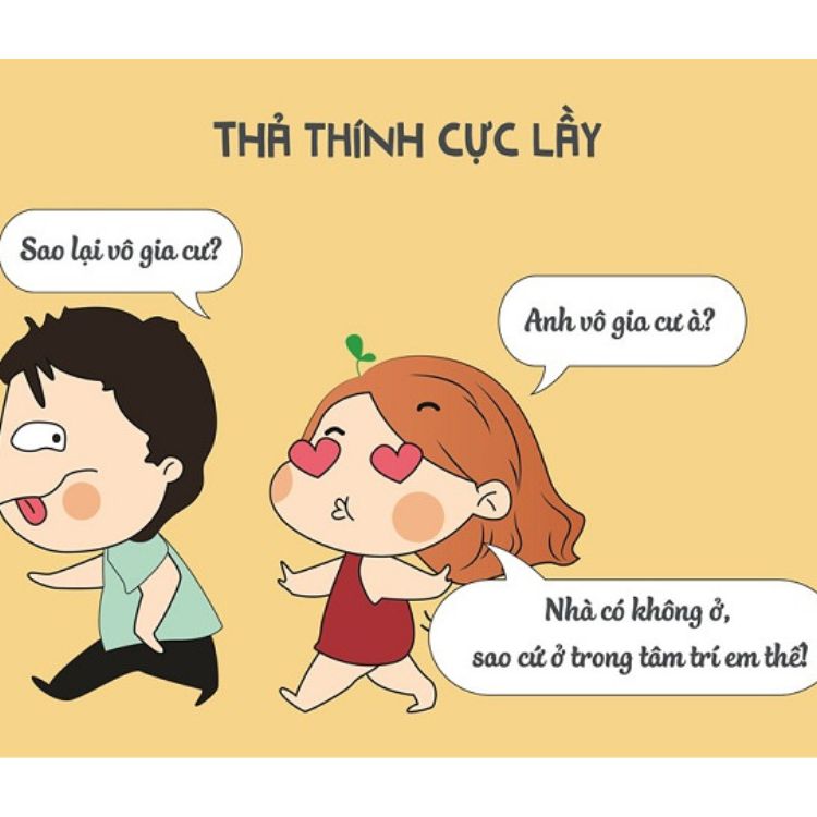Meme tình iu hài hước