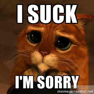 Xin lỗi cho đúng quy trình cảm xúc tính sau