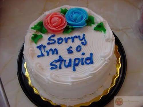 Xin lỗi đi cho nhanh còn để dành thời gian nghỉ