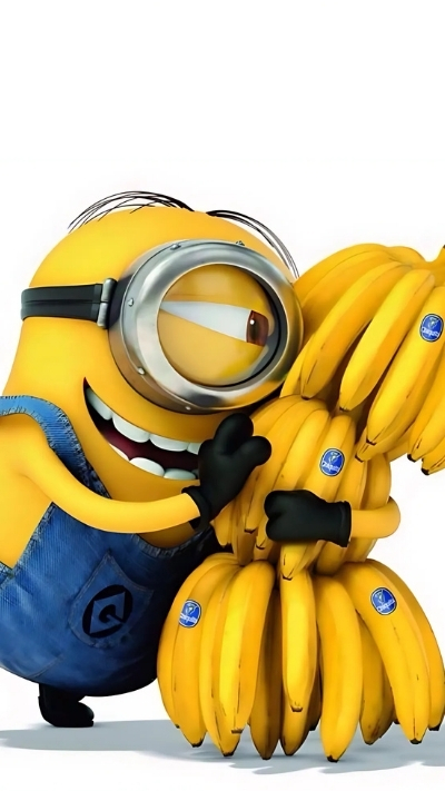 Nền Minions Dave vui nhộn, tươi cười