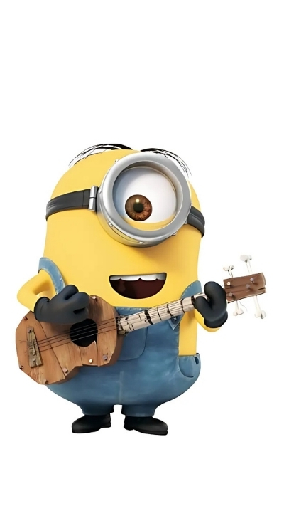 Hình Minions Stuart dễ thương, sắc nét cho điện thoại